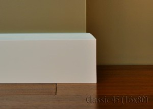 Listwa lakierowana przypodłogowa MDF - Classic 45