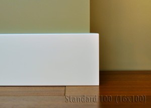 Listwa lakierowana przypodłogowa MDF - Standard 100