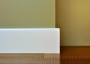 Listwa lakierowana przypodłogowa MDF - Standard 100 R5