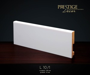 Listwa przypodłogowa MDF L10/1