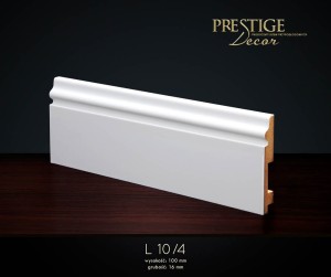 Listwa przypodłogowa MDF L10/4