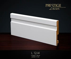 Listwa przypodłogowa MDF L12/4