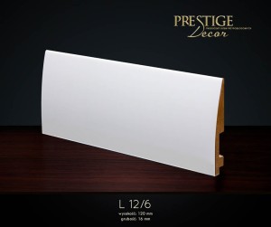 Listwa przypodłogowa MDF L12/6