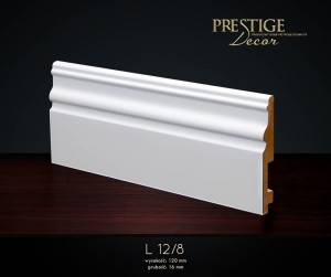 Listwa przypodłogowa MDF L12/8