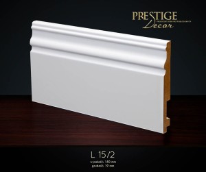 Listwa przypodłogowa MDF L15/2