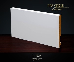 Listwa przypodłogowa MDF L15/6