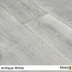Podłoga drewniana POSTARZANA - Antique White