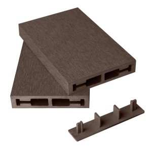 Sztacheta kompozytowa komorowa 92x20mm szczotkowana 